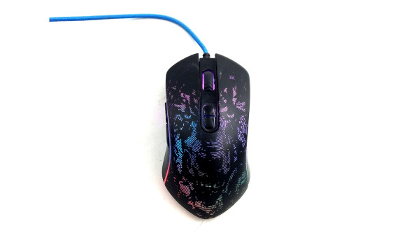 Проводная игровая мышь Defender Witcher GM-990 RGB USB - Б/У