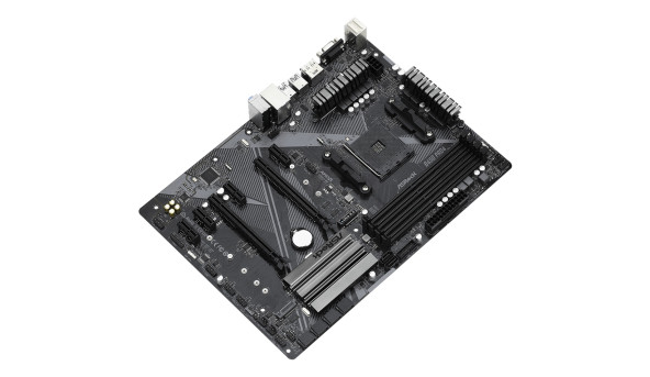ASRock B450 PRO4 R2.0 (AM4/B450, 4*DDR4, PCIex16, DP, HDMI, VGA, 6xSATAІІІ, M.2,GLan, 8ch, ATX) - 630702