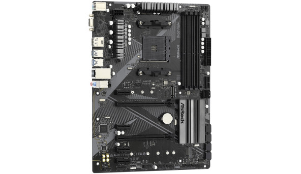ASRock B450 PRO4 R2.0 (AM4/B450, 4*DDR4, PCIex16, DP, HDMI, VGA, 6xSATAІІІ, M.2,GLan, 8ch, ATX) - 630702