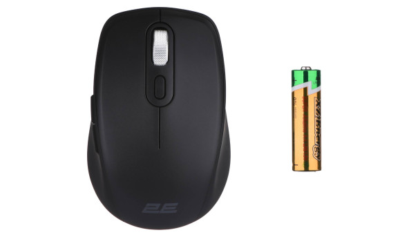Миша 2E MF225 Silent, WL/BT, чорний - 630790