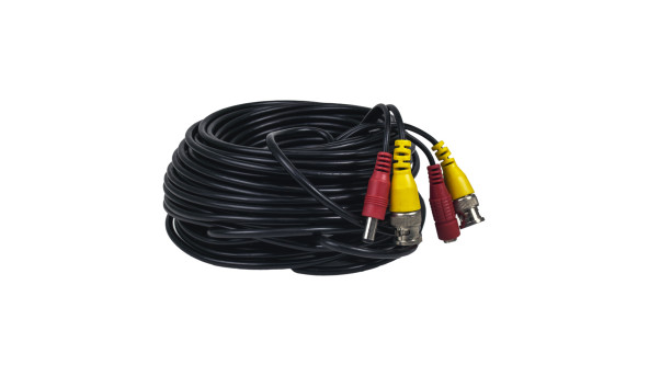 Кабель BNC-рower cable A 20 м (BNC+DC/BNC+DC) для передачи видеосигнала и питания