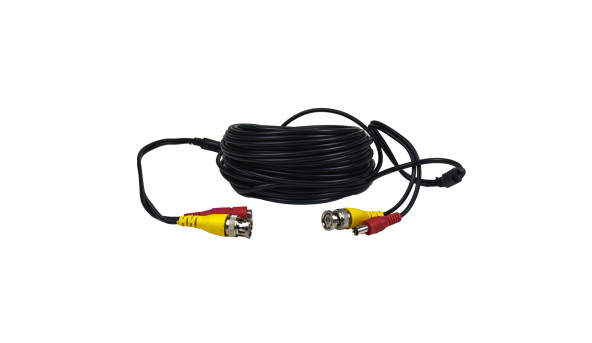Кабель BNC-рower cable C 18 м (BNC+DC/BNC+DC) для передавання відеосигналу та живлення - 630820