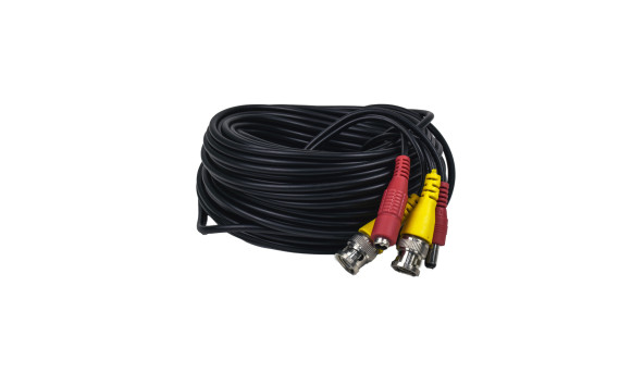 Кабель BNC-рower cable C 18 м (BNC+DC/BNC+DC) для передачи видеосигнала и питания