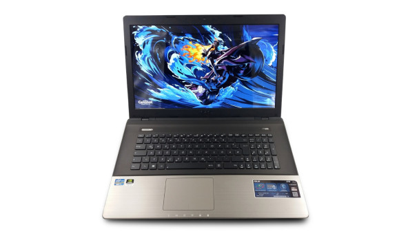 Игровой ноутбук Asus K75VJ Intel Core I7-3610QM0 8 RAM 120 SSD 1000 HDD nVidia GeForce GT 635M [17.3"] - Б/У