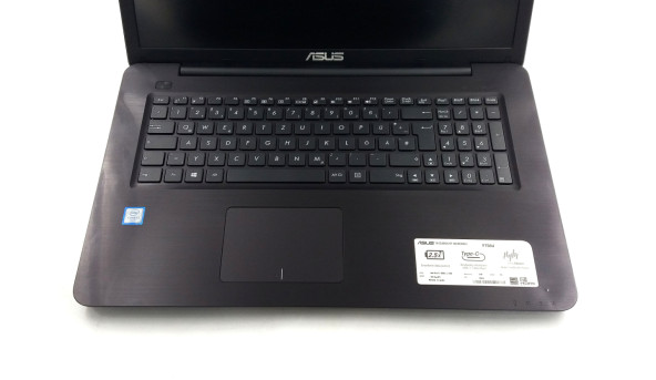 Ноутбук Asus F756U Intel Core i3-6006U 8 GB RAM 128 GB SSD [17.3" FullHD] - Б/У - 631102