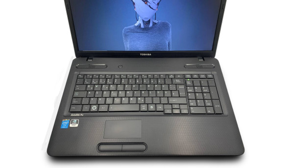 Игровой ноутбук Toshiba L775 Intel Core i5-2450M 8 GB RAM 128 GB SSD + 500 GB HDD GeForce GT 525M [17.3" HD+] - Б/У - 631111