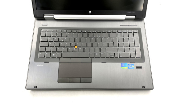 Ігровий ноутбук HP EliteBook 8770W Core I7-3520M 16 RAM 128 SSD 1000 HDD Radeon HD 7700M [17.3" FullHD] - Б/В - 631115