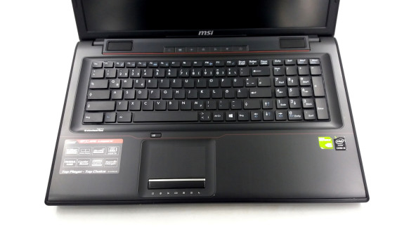 Ігровий ноутбук MSI MS-175A Intel Core I5-4210 8 RAM 120 SSD 1000 SSD NVIDIA GeForce 840M [17.3 FullHD ] - Б/В - 631122