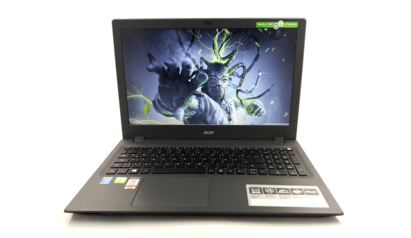 Игровой ноутбук Acer Aspire E5-573G Intel Core I5-4200U 8 RAM 128 SSD 500 HDD Nvidia GeForce 920M [15.6] - Б/У - 631155