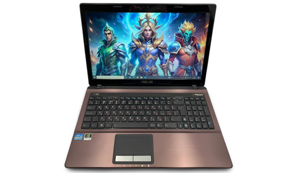 Ігровой ноутбук Asus X53S Intel Core i5-2410M 8 GB RAM 128 GB SSD Nvidia GeForce GT 540M [15.6"] - Б/В