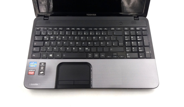 Ігровий ноутбук Toshiba C855 Intel Core I5-3230M 8 RAM 128 SSD 500 HDD AMD Radeon HD 7610M [15.6"] - Б/В - 631161
