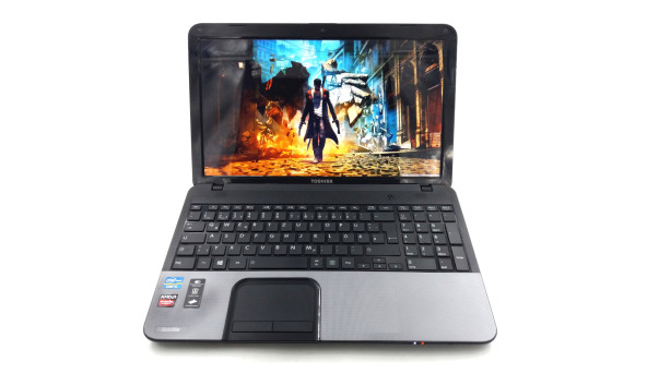 Игровой ноутбук Toshiba C855 Intel Core I5-3230M 8 RAM 128 SSD 500 HDD AMD Radeon HD 7610M [15.6"] - Б/У