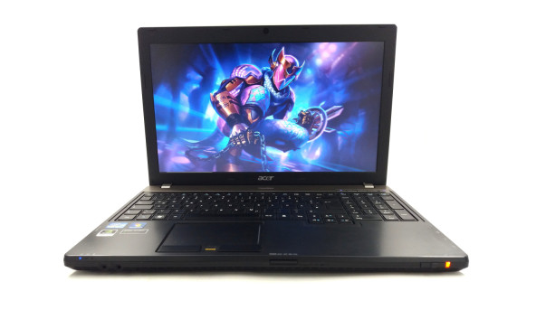 Ігровий ноутбук Acer TM6595 Intel Core I5-2520M 8 RAM 120 SSD 1000 HDD NVIDIA GeForce GT 540M [15.6"] - Б/В - 631163