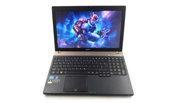 Игровой ноутбук Acer TM6595 Intel Core I5-2520M 8 RAM 120 SSD 1000 HDD NVIDIA GeForce GT 540M [15.6"] - Б/У