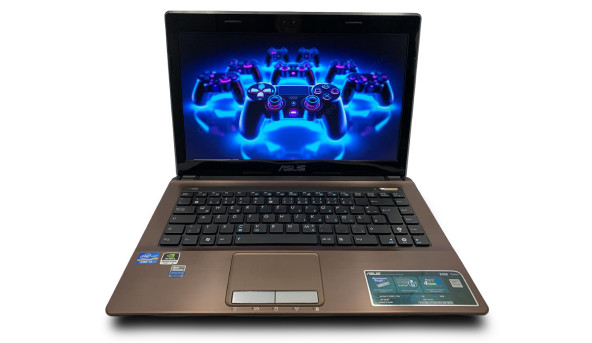 Ігровий ноутбук Asus X43S Intel Core i3-2310M 8 GB RAM 128 GB SSD + 320 GB HDD Nvidia GeForce GT540M [14"] - Б/В - 631216