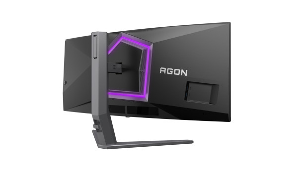 TFT 34" AOC AG346UCD, QD-OLED, UWQHD, 175Гц, 0,03мс, вигнутий, HDMIx2, DP, USB-hub, HAS, чорно-сірий - 631351