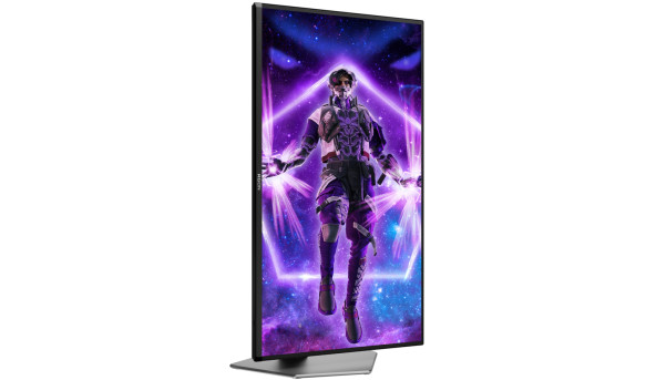 TFT 31.5" AOC AG326UD, QD-OLED, UHD 4K, 165hz, 0,03мс, HDMIx2, DP, USB-hub, HAS, Pivot,колю.,чорний - 631391