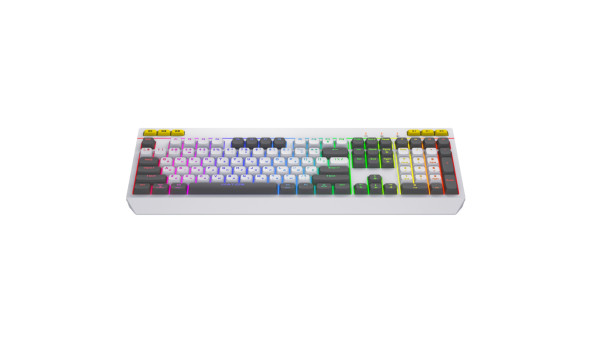 Клавіатура ігрова мембранна HATOR Icefall white - 631579