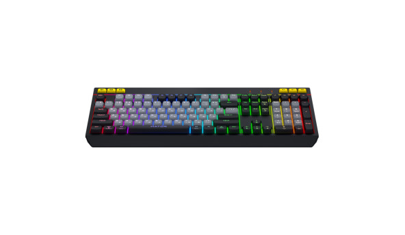 Клавіатура ігрова мембранна HATOR Icefall black - 631582