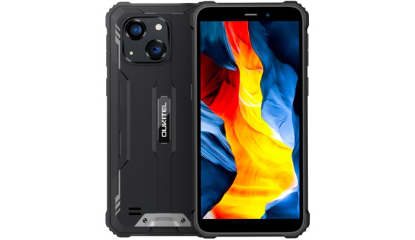 Смартфон Oukitel G2 5.93"HD+ /4GB/64GB/ T606 / 6300mAh /13+5Мп/ IP69K /NFC Black