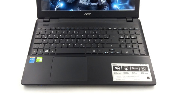 Ігровий ноутбук Acer Aspire E5-571G Intel Core I5-4210U 8 RAM 120 SSD 320 HDD NVIDIA GeForce 840M [15.6] - Б/В - 631660