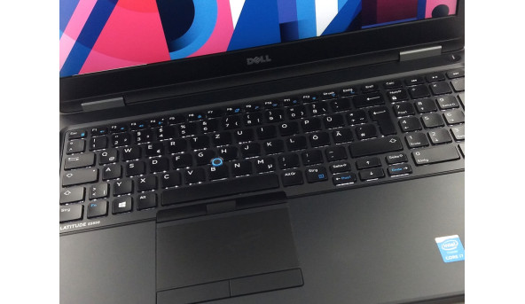 Ноутбук Dell Latitude E5550 Intel Core I5-5300U 8 GB RAM 128 GB SSD [IPS 15.6" FullHD] - Б/У - 631662