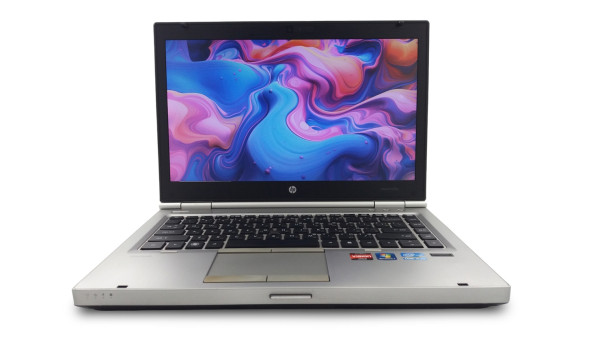 Игровой ноутбук HP EliteBook 8470p Intel Core I5-3360M 8 RAM 120 SSD 250 HDD AMD Radeon HD 7570M [14"] - Б/У - 631723
