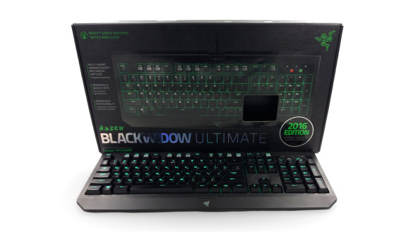 Клавиатура проводная Razer BlackWidow Ultimate USB RUS Black (RZ03-01700700-R3R1) - Б/У