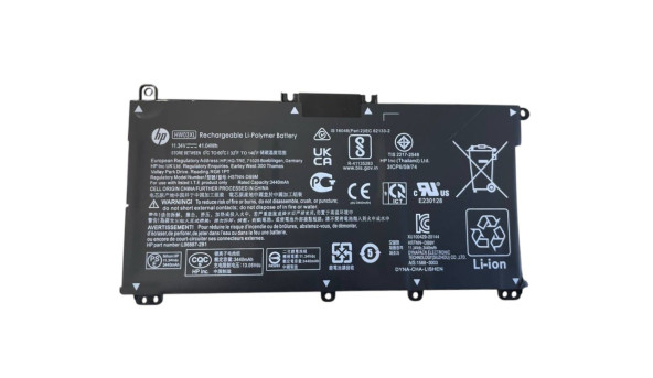 Акумуляторна батарея HP Pavilion 15-EG 15-EH HW03XL 11.34V Black 3440mAh