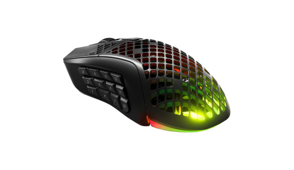 Мишка SteelSeries Aerox 9 Wireless RGB, 18000dpi., 18кн. Black - 631757