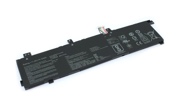 Аккумуляторная батарея для ноутбука Asus C31N1843 VivoBook S14 S432 11.55V Black 3550mAh OEM