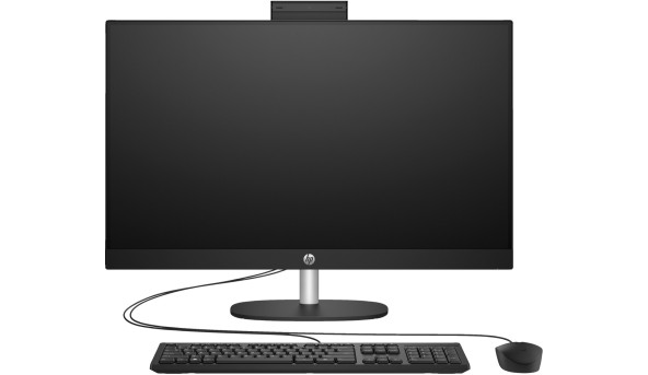 Моноблок 27" HP 27-cr0043ua AiO Ryz3 7320U/8Gb/SSD512Gb/WiFi/Cam/K&M/HAS/DOS/Jet black