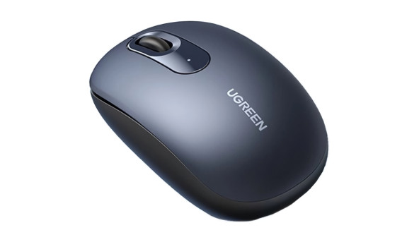Мишка UGREEN 2.4GHz MU105, бездротова, 2400dpi., 3кн., Синя