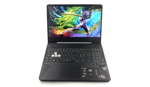 Игровой ноутбук Asus TUF FX505D AMD Ryzen 5 3550H 12 RAM 512 SSD GeForce GTX 1050 [IPS 15.6" FullHD] - Б/У