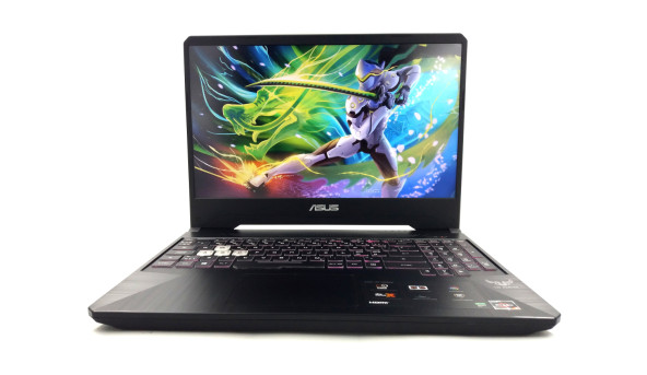 Ігровий ноутбук Asus TUF FX505D AMD Ryzen 5 3550H 12 RAM 512 GeForce GTX 1050 [IPS 15.6" FullHD] - Б/В - 631984