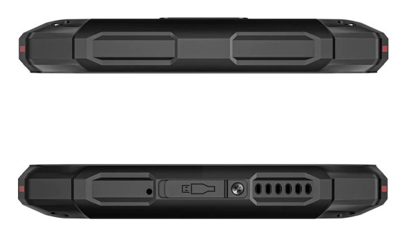 Смартфон Doogee Blade10 Pro 6.56" HD+ /6GB/256GB/ T606 / 5150mAh / 50+8Мп / NFC/IP68/IP69K Black/Red - 632003