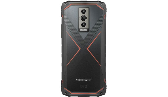 Смартфон Doogee Blade10 Pro 6.56" HD+ /6GB/256GB/ T606 / 5150mAh / 50+8Мп / NFC/IP68/IP69K Black/Red - 632003