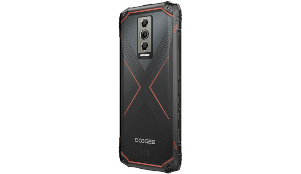 Смартфон Doogee Blade10 Pro 6.56" HD+ /6GB/256GB/ T606 / 5150mAh / 50+8Мп / NFC/IP68/IP69K Black/Red - 632003