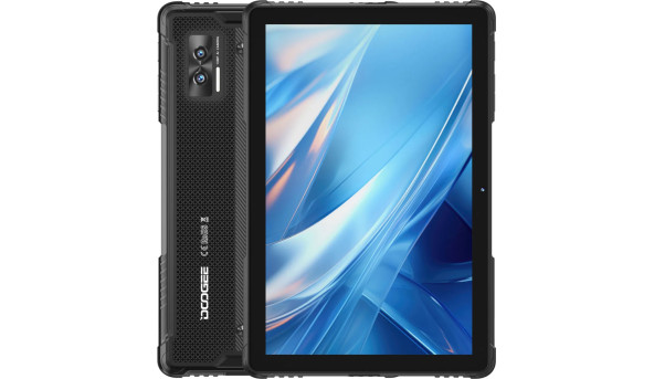 Планшет Doogee R08 10.1" HD+ /6GB/256GB/MT8788/ 7680mAh/ 13+5Мп /IP69K / LTE Black