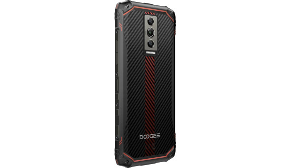 Смартфон Doogee Blade 10 6.56" HD+ /4GB/128GB/ T606 / 5150mAh / 16+8Мп / NFC/IP68/IP69K Kevlar Red - 632007