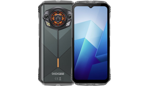 Смартфон Doogee S punk 6.58" FHD+ /6GB/256GB/ T606 / 10800mAh / 50+16Мп NFC/IP68/IP69K Green