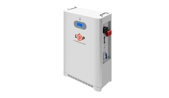 Аккумулятор LP LiFePO4 51,2V - 280 Ah (14336 Wh) (Smart BMS 200A) с LCD AB RS485/CAN - 632015