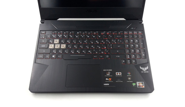 Ігровий ноутбук Asus TUF FX505D Ryzen 5 3550H 16 RAM 256 SSD 1000 HDD GeForce GTX 1650 [IPS 15.6 FullHD] - Б/В - 632038