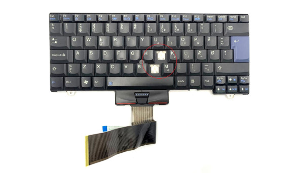 Клавиатура для ноутбука Lenovo ThinkPad L520 L510 L410 SL410  SL510 45N2306  45N2432  Б/У