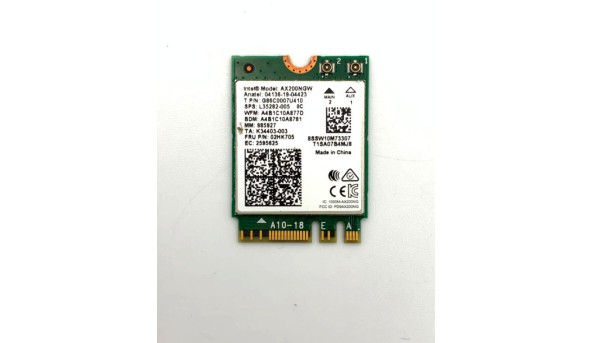 Адаптер wi-fi AX200NGW до  lenovo legion 5-15ARH05  DC33001N600 02HK705  Б/В