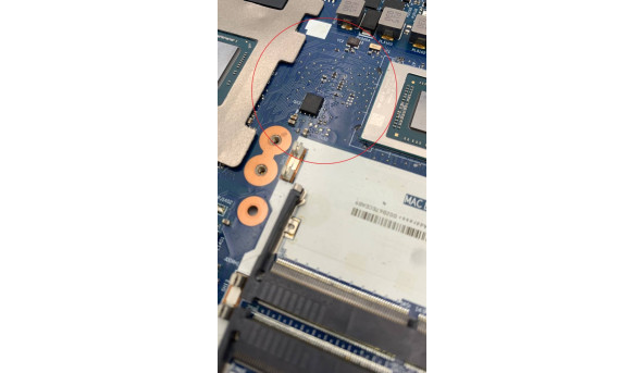 Материнская плата не робочая Lenovo Legion 5-15ARH05 AMD RYZEN 5 100-000000100 9JC4633R00795 видеокарта Nvidia N18P-G61-MP2-A1 (GeForce GTX 1650) Б/У - 632132