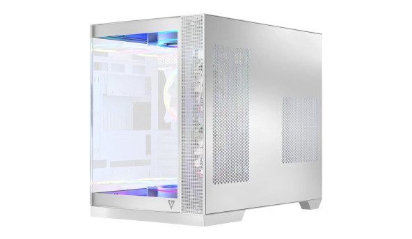 Корпус Modecom VOLCANO PANORAMA APEX ARGB 5F MIDI WHITE без БЖ ATX - 632245
