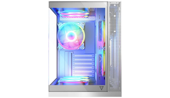 Корпус Modecom VOLCANO PANORAMA APEX ARGB 5F MIDI WHITE без БЖ ATX - 632245