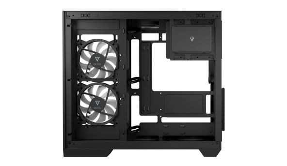 Корпус Modecom VOLCANO PANORAMA APEX ARGB 5F MIDI GREY без БЖ ATX - 632247