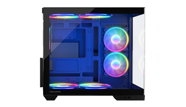 Корпус Modecom VOLCANO PANORAMA APEX ARGB 5F MIDI GREY без БЖ ATX - 632247